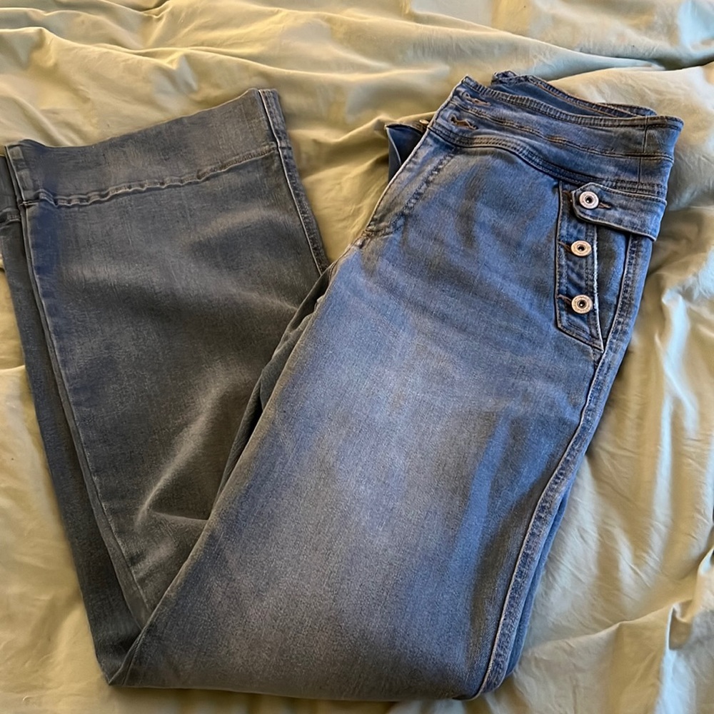 INC pants/trouser jeans. Light wash. Size 6. Worn once. Excellent condition!!!